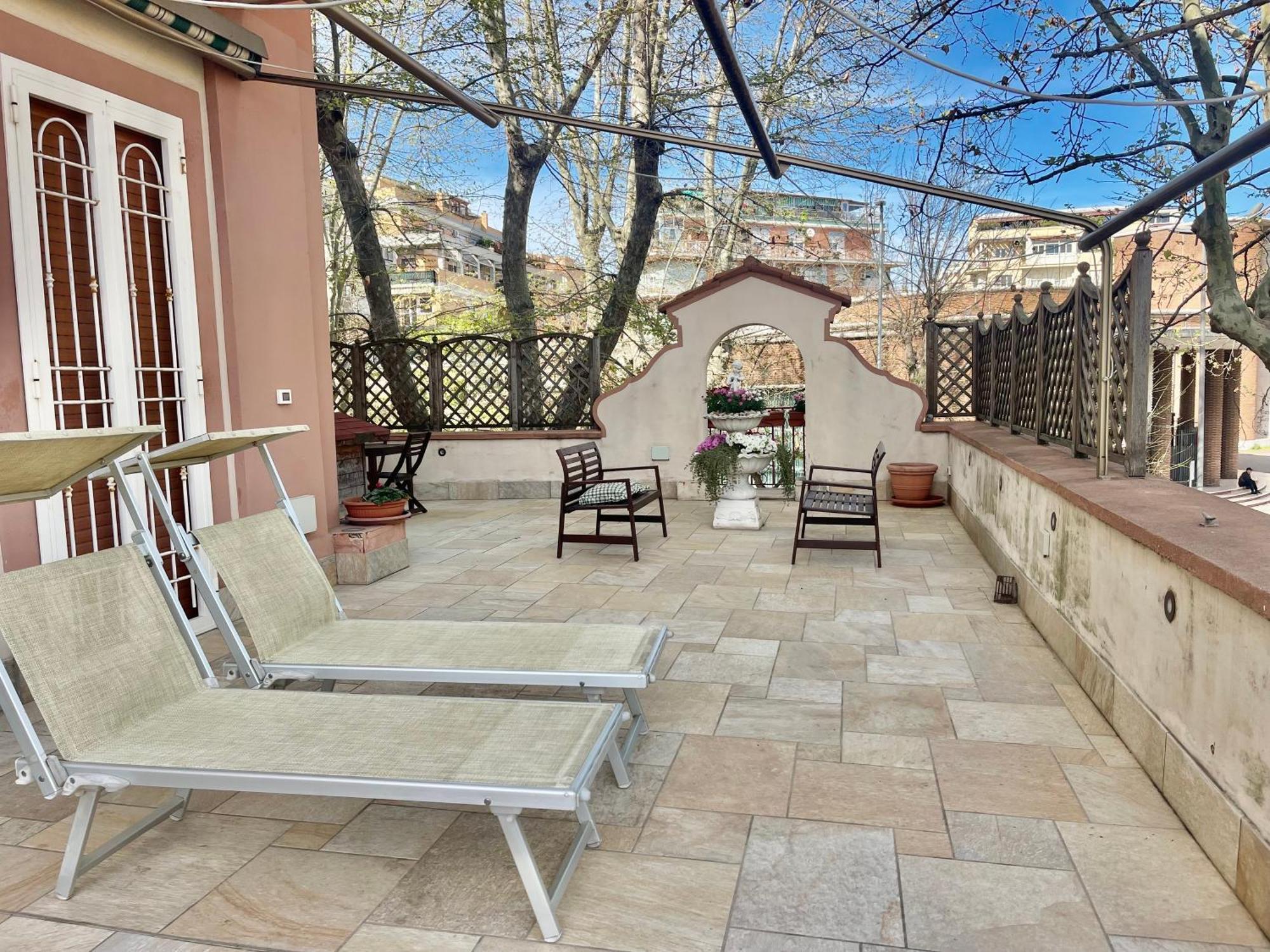 La Tua Casa Nel Centro Di Ostia Villa Buitenkant foto